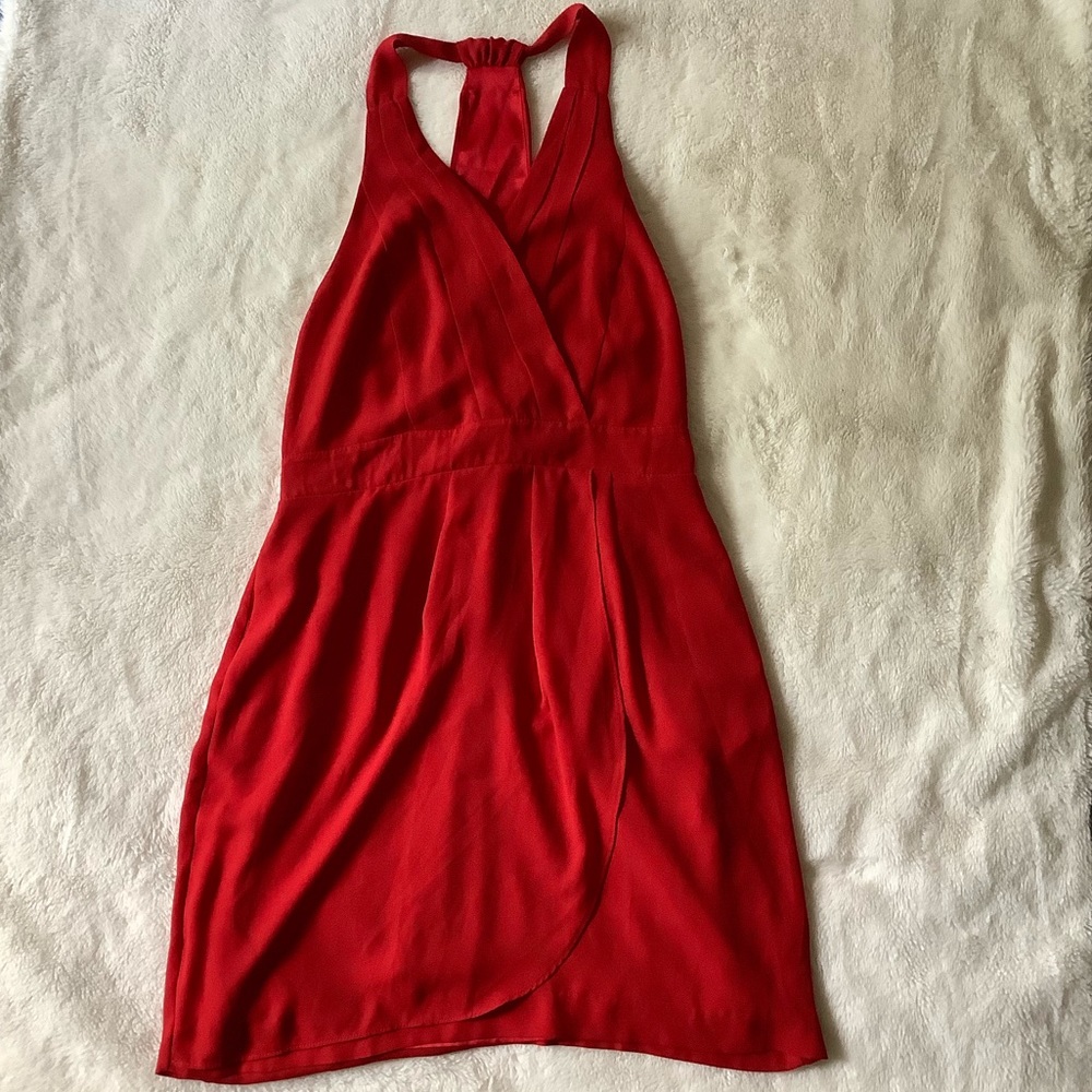 NWOT Express Red Mini Dress